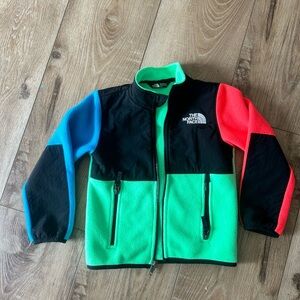 The North Face Colorblock Jacket - Black, Green, Blue, Red- kids 5t